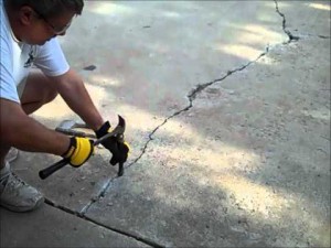 Concrete crack repair Tampa